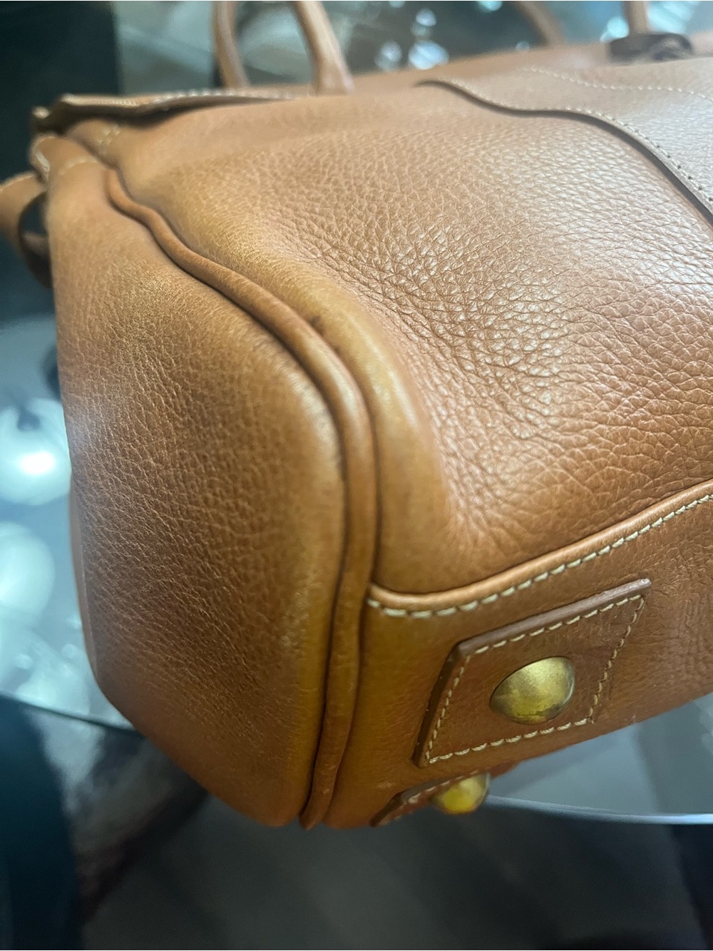 MULBERRY OAK NATURAL LEATHER BAYSWATER - Picture 13 of 16